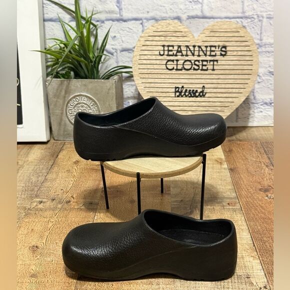 Birkenstock Clogs Profi-Birki Black US L 6 - Picture 3 of 11